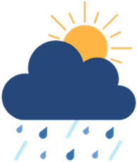 Rain showers